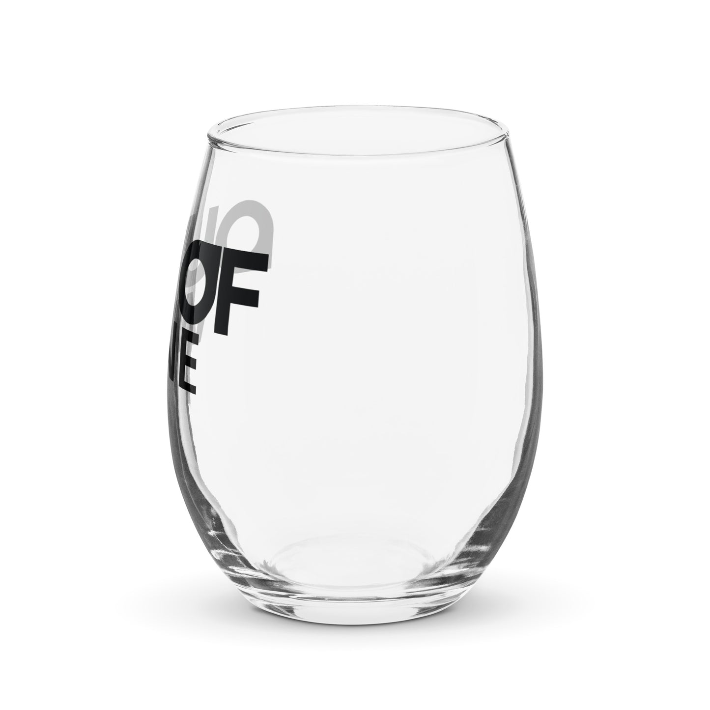 OUT OF WINE - 15oz Wine Glass